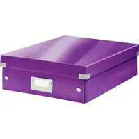 Leitz Organisationsbox Click & Store mittel violett Packung mit