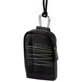 Golla Kameratasche Kamera-Tasche Beam 60E Foto-Etui Schutz-Hülle, Case Bag für Digital-Kamera Gürtel-Schlaufe Nackengurt Karabiner schwarz