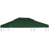 Xichuzi Pavillon-Dachplane Ersatzdach, Pavillon-Dachplane, Dach Für Pavillon, Pavillondach, 310 g/m2 Grün 3x4 m