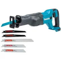 Makita Djr 186 Z Akku Reciprosäge Säbelsäge 18 V + Reciprosägeblatt Set ( P-83967 ) - Ohne Akku, Ohne Ladegerät - Makita