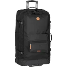 Cabaïa Cabaia Soft Suitcase Essentials Trolley 2-Rollen Cabin 80 cm / 110 l schwarz