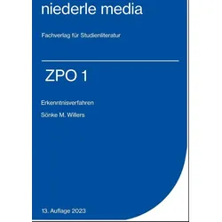 ZPO I Erkenntnisverfahren - 2023