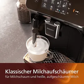 Philips 2200 Series EP2225/10 klavierlack-schwarz