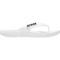 Crocs Classic Flip Schlappen White 46-47 - Weiß - 46-47