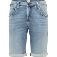 Mustang Chicago Shorts aus Stretch Denim in Hellblau-W38