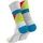 Incylence Strides Laufsocken 1 Paar Weiß/Blau/Gelb 43-46