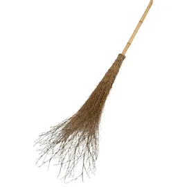 Floraworld Reisigbesen Bambus mit Stiel 220 cm