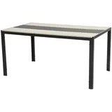 Hi Delphi Gartentisch 150 x 90 x 72 cm Grau