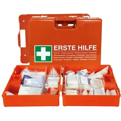 Verbandkoffer DIN 13169 mit Wandhalterung 4-5 Jahre haltbar Typ E Erste-Hilfe-Kasten Erste Hilfe Koffer
