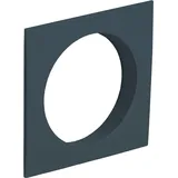 Junie Push-Lock Zylinderrosette eckig anthrazitgrau