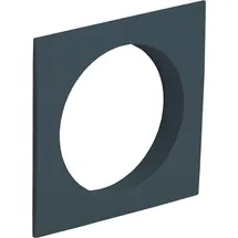 Junie Push-Lock Zylinderrosette eckig anthrazitgrau