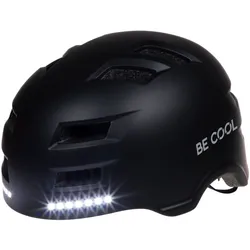 BE COOL Unisex Schutzhelm mit Beleuchtung (M) BCEZSHFT04M