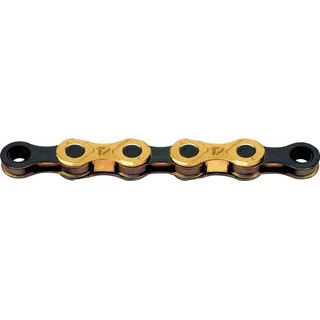KMC X12 Ti-N Gold/Black, 1/2" x 11/128", 126 Glieder, 12-fach, waxed, schwarz-gold