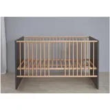 VCM Kinderbett MatsBaby 90 x 200 cm grau