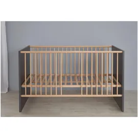 VCM Kinderbett MatsBaby 90 x 200 cm grau