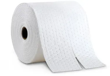 DENSORB Ölbindemittel Vlies Rolle zum Aufsaugen, Economy Triple, light, 3-lagig, 38 cm x 45 m