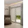 K-HOME Klemmfix Doppelrollo Welle 85 x 150 cm grau