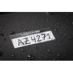 Avery Zweckform Inventar-Etiketten 50x20mm VE=10 Bogen/50 Etiketten schwarz