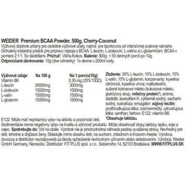 Weider BCAA Orange Pulver 500 g