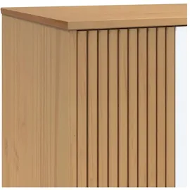vidaXL Kleiderschrank Olden 76,5 x 172 x 53 cm Weiß/Braun