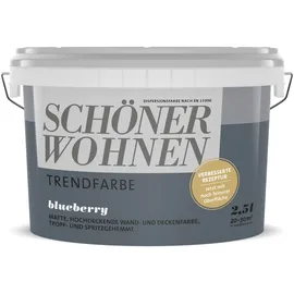 Schöner Wohnen Trendfarbe 2,5 l blueberry matt