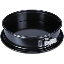 Städter Springform EMAILLE ø 28 cm / H 7 cm Schwarz mit Fl