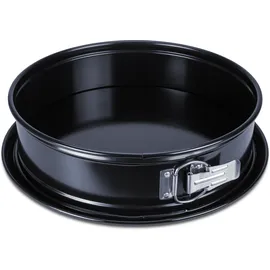 Städter Springform EMAILLE ø 28 cm / H 7 cm Schwarz mit Fl