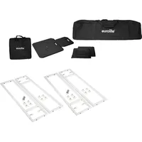 Eurolite 2x Stage Stand variabel inkl. Cover und Tasche,