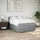 vidaXL Boxspringbett 140 x 200 cm Hellgrau