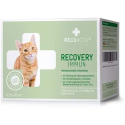 Recoactiv Recovery Immun Diätfutterm.flü.f.Katzen 3X90 ml