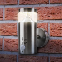 Grafner® Außenlampe Wandlampe Außenleuchte Bewegungsmelder Edelstahl LED Neu