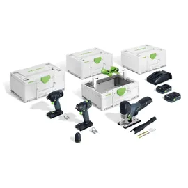 Festool Akku-Combo-Set Montage TID 18/TXS 18/PSC 420/TB M 137