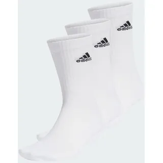 Adidas Cushioned Crew Socken 3er Pack White / Black 22-24
