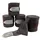 EQuest Fleece Bandage Act-Line für Pferde, 4er Set - Mocha