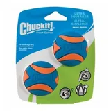 Chuckit Ultra Squeaker Ball Small 2er-Pack, orange/blau (31537)