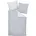 Mako-Satin Gestreift Platin 155 220