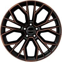 MAK Stilo 8,5 x 20 5 x 114,3 ET40 ML76 Schwarz/Bronze