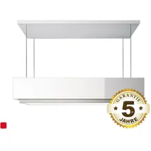 falmec Levante Inselhaube 120 cm weiß