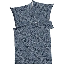 KAEPPEL Glory Floral Blau 135 x 200 cm + 80 x 80 cm