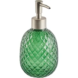 Beliani Badezimmer Set 4-teilig Glas Grün