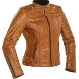 Richa Lausanne Damen Motorrad Lederjacke, braun, - 36