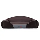 DOGGY Hundebett Krone Kord, Hundesofa, Hundekorb, XL, XXL, TOP QUALITÄT (XXL)