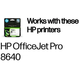 HP 950XL schwarz