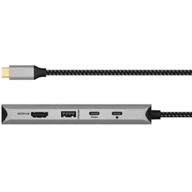Icy Box IB-DK4061-CPD 12 zu 1 USB Type-C® Notebook Dockingstation