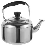 Cabilock Teekessel 2L ?tenkessel Pfeifenkessel Gasherd Edelstahl Wasserkessel Pfeifender Wasserkocher Gasherd Wasserkessel Induktion Teakettle für Küche Wandern Picknick Camping Wasserkocher Herd