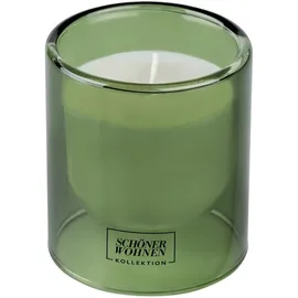 Schöner Wohnen Basil S Duftkerze 8,5 cm grün