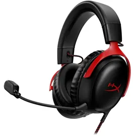 Kingston HyperX Cloud III Gaming Headset Schwarz/Rot