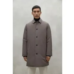 ECOALF für Herren. MCMGAJKHAMPS0151W24-135 Dunkelgrüner Hampshire-Mantel (L), Lässig, Langarm, Recyceltes Polyester, Nachhaltig
