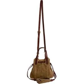 Pepe Jeans Melia Sadie Schultertasche Wildleder Brown/Green