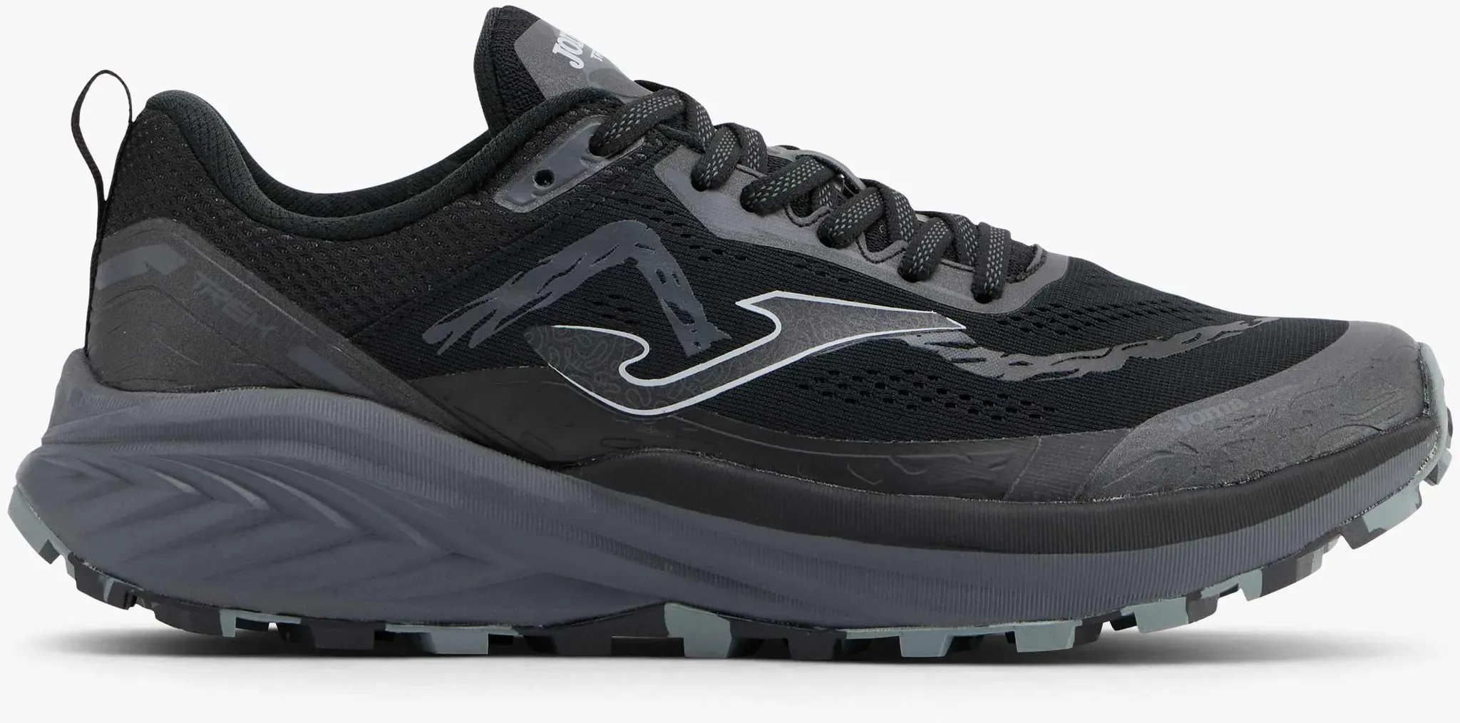 Joma Trek Men Laufschuh Schwarz, Herren, Größe: 41, Material: Mesh/Textil - Joma Trek Men Laufschuh Schwarz, Herren, Größe: 41, Material: Mesh/Textil - man - Schwarz